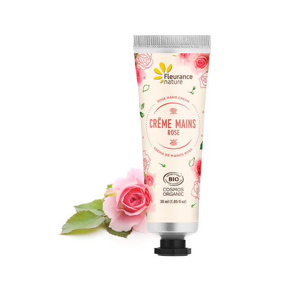 Fleurance Nature - Crème mains à la Rose 30ml