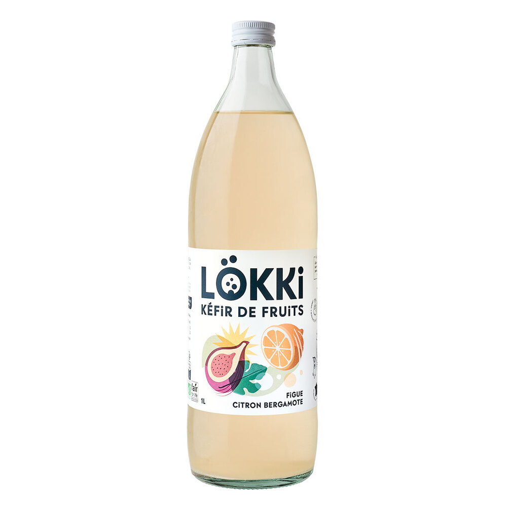 Lökki - Kéfir figue et citron bergamote 1L
