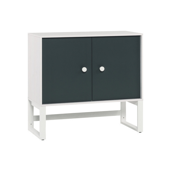 Vox - Commode 2 portes Nest - Blanc Gris Vox - Commode 2 portes Nest - Blanc Gris