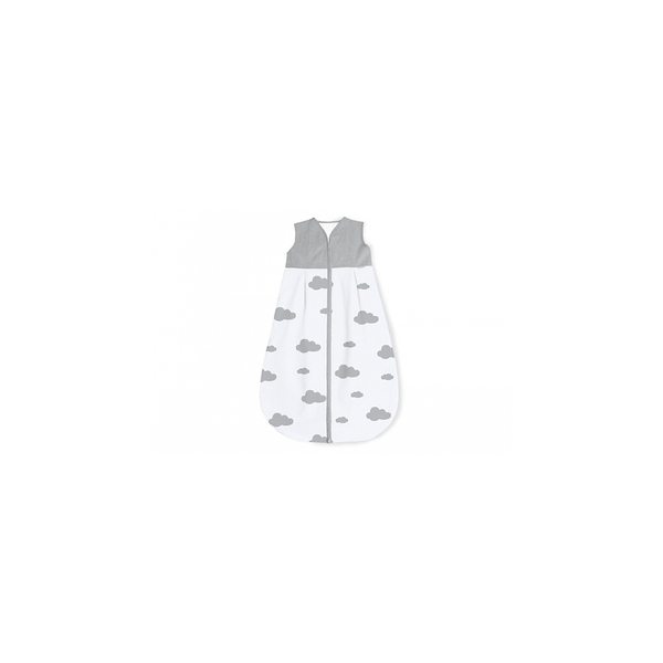 Pinolino - Gigoteuse en percale Wölkchen gris été 130 cm Pinolino - Gigoteuse en percale Wölkchen gris été 130 cm
