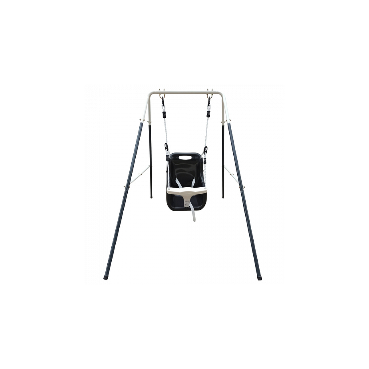 Axi - AXI Metal Baby Balancoire avec siege Anthracite cream Axi - AXI Metal Baby Balancoire avec siege Anthracite cream