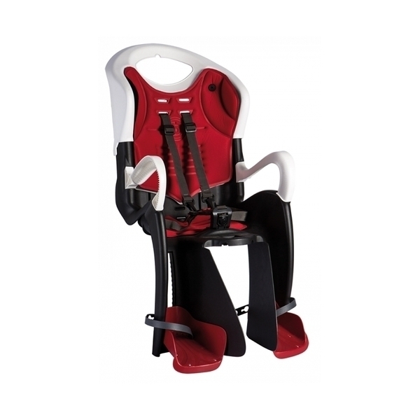 Siege Bebe Pour Velo Tiger Relax B Fix Blanc Rouge Bellelli