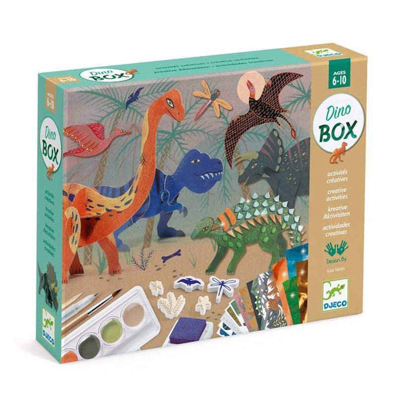 Djeco - Coffret multi activites Dino Box