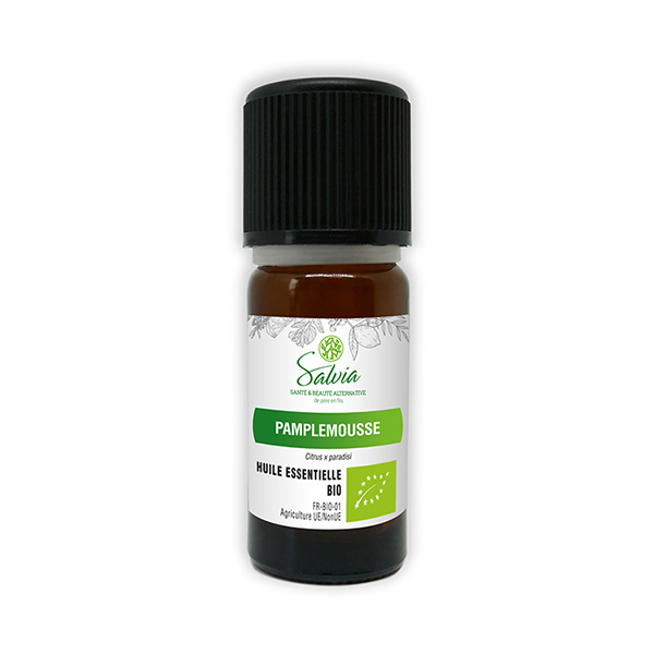 Salvia - Pamplemousse - huile essentielle bio* - 10mL Salvia - Pamplemousse - huile essentielle bio* - 10mL