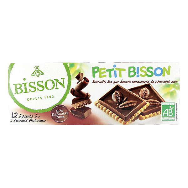 Bisson - Biscuits Petit Bisson chocolat noir 150g