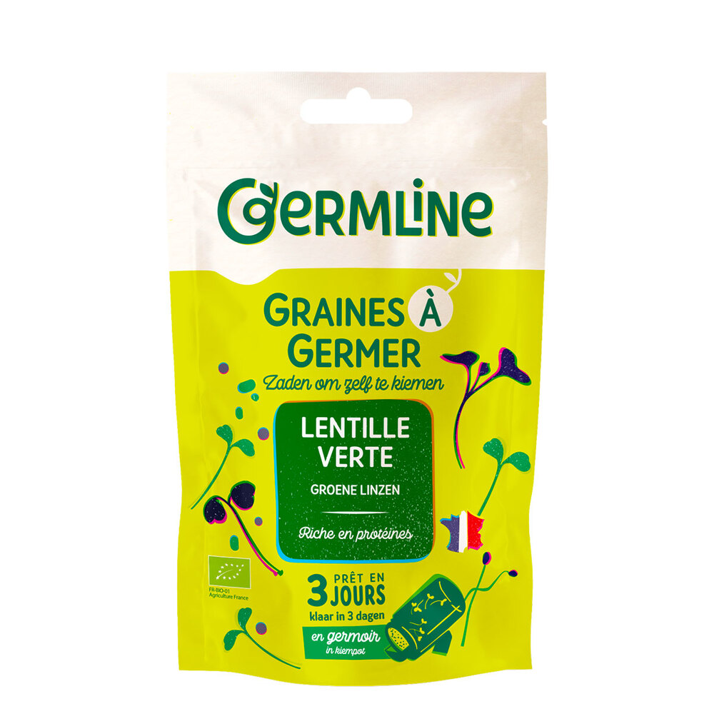 Germ'line - Graines à germer lentille Bio 150g