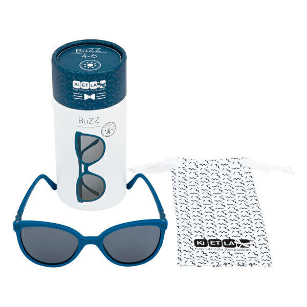 Ki et Là - Lunettes de soleil Buzz - Bleu Denim - 4 à 6 ans Ki et Là - Lunettes de soleil Buzz - Bleu Denim - 4 à 6 ans