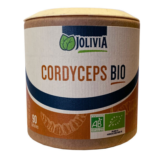Jolivia - Cordyceps Bio - 90 gélules végétales de 230 mg