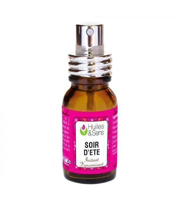 Huiles & Sens - Spray d'huiles essentielles Soir d'Eté