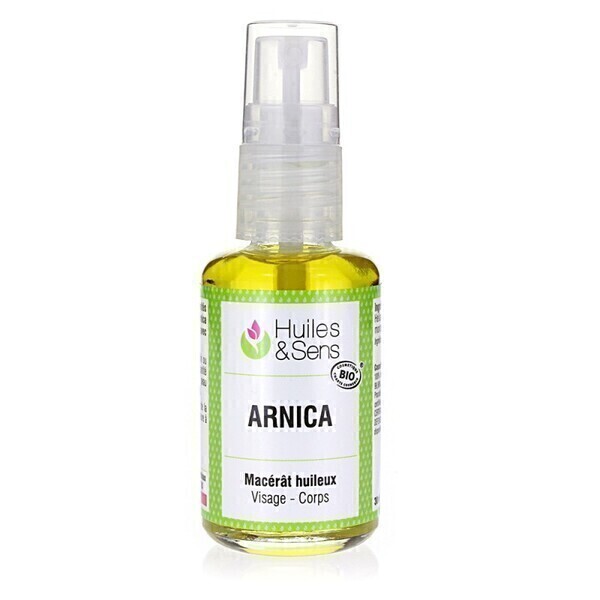 Huiles & Sens - Arnica bio - Macérat huileux Huiles & Sens - Arnica bio - Macérat huileux