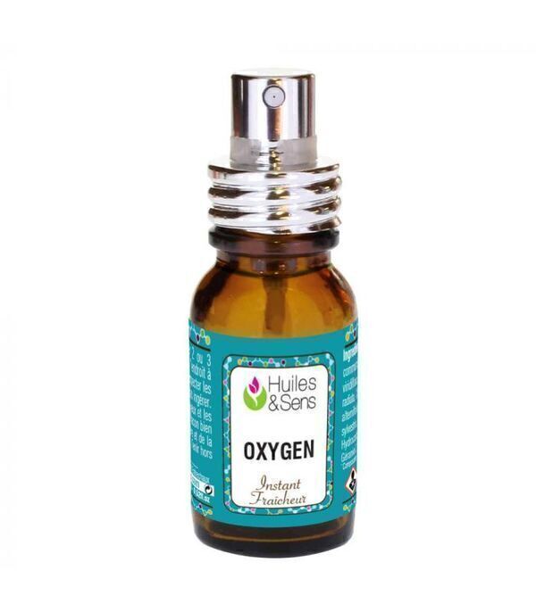 Huiles & Sens - Spray d'huiles essentielles Oxygen