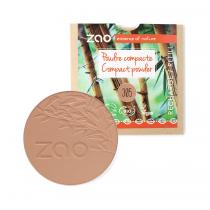 Zao MakeUp - Recharge Poudre teint compacte 305 Chocolat au lait