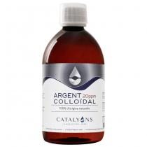 Catalyons - Argent Colloïdal 20 ppm - Antibactérien - Flacon 500 ml