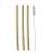 12 Pailles réutilisables - Bambou