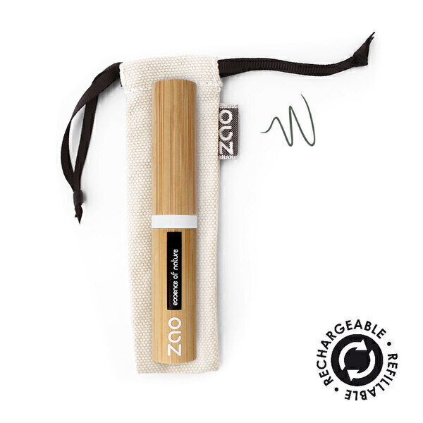 Zao MakeUp - Eyeliner pinceau 075 Vert kaki Zao MakeUp - Eyeliner pinceau 075 Vert kaki