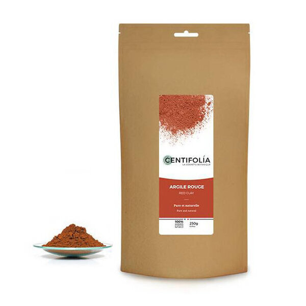 Centifolia - Argile Rouge - Peaux sujettes aux rougeurs 250g Centifolia - Argile Rouge - Peaux sujettes aux rougeurs 250g