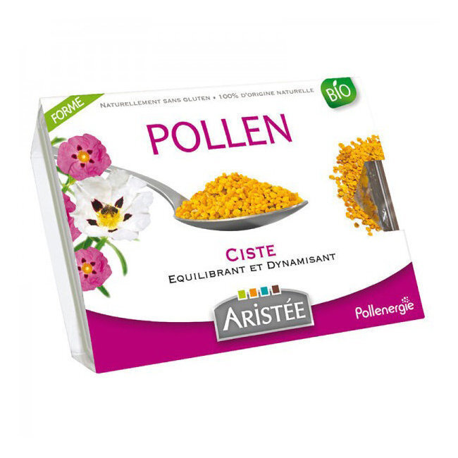 Aristée Pollenergie - Pollen de Ciste frais bio - Aristée - Barquette de 250g