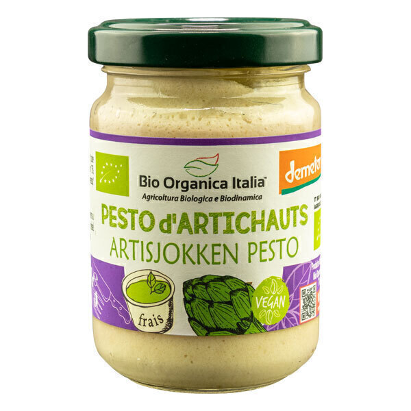 Bio Organica Italia - Pesto d'artichauts Demeter 140g