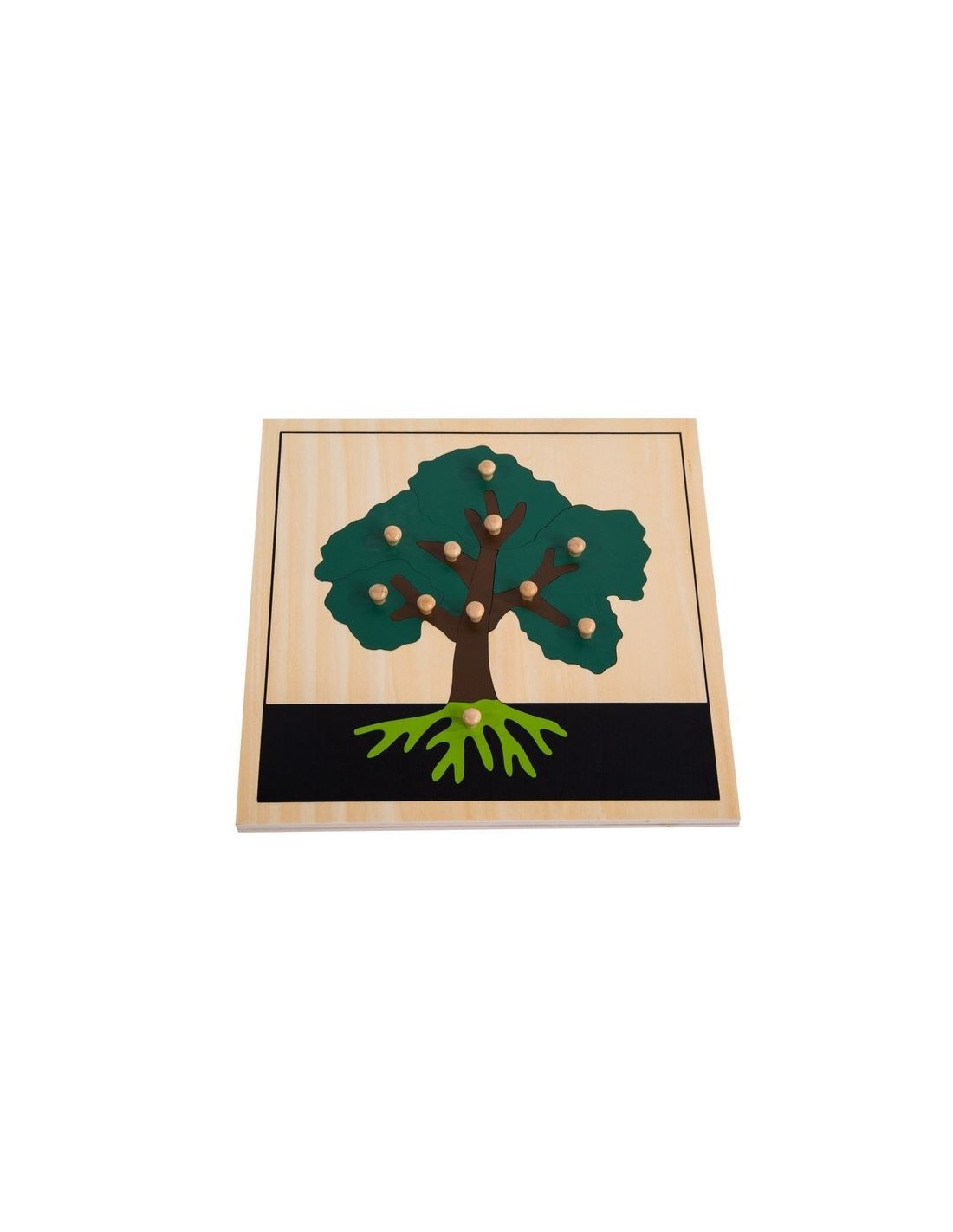 MontessoriSamuserAutrement - Puzzle de l'arbre MontessoriSamuserAutrement - Puzzle de l'arbre