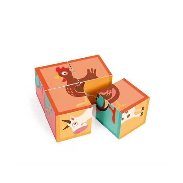 Scratch - Puzzle 4 blocs ferme