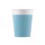 8 Gobelets Turquoise - Compostable