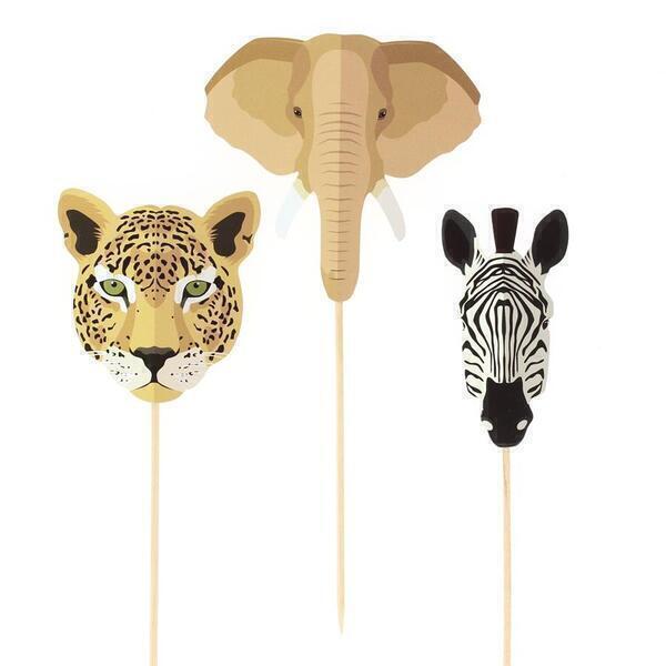 Annikids - Cake Toppers Savane - Recyclable