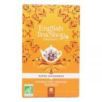 English Tea Shop - Rooibos vert grenade et myrtille 20 sachets