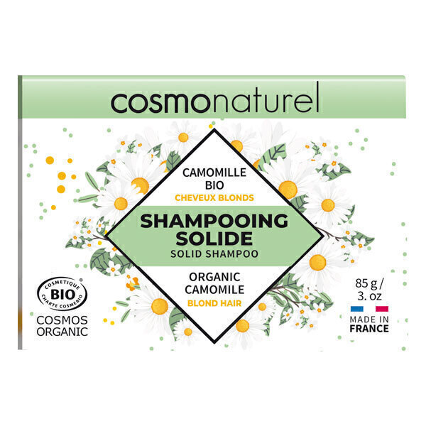 Cosmo Naturel - Shampoing solide cheveux blonds 85g