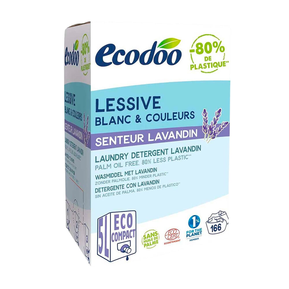 Ecodoo - Lessive liquide concentrée Lavandin 5L