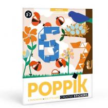 POPPIK - Poster panoramique 520 stickers Les chiffres de 1 à 10
