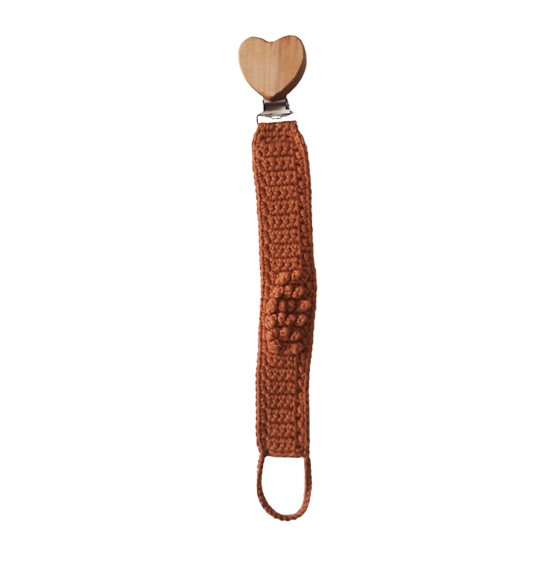 Patti Oslo - Attache-sucette en crochet Terra Patti Oslo - Attache-sucette en crochet Terra