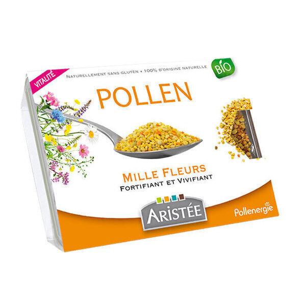 Aristée Pollenergie - Pollen Mille Fleurs frais bio - Aristée - Barquette de 250g