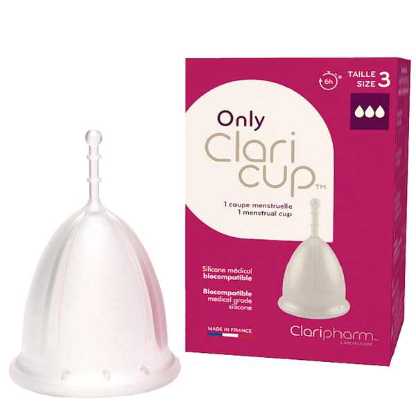 Claripharm - Coupe menstruelle T3 Only Claricup Claripharm - Coupe menstruelle T3 Only Claricup