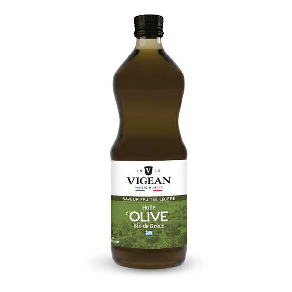 Huilerie VIGEAN - Huile d'olive fruitée légère Grèce 1L