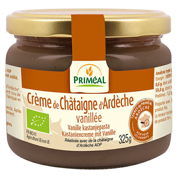 Priméal - Crème de Châtaigne Vanillée 325g