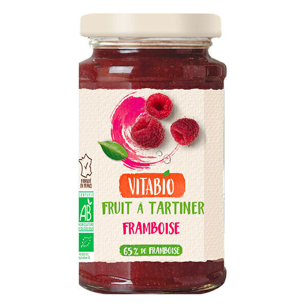 Vitabio - Fruits à tartiner de Framboise Bio 290g