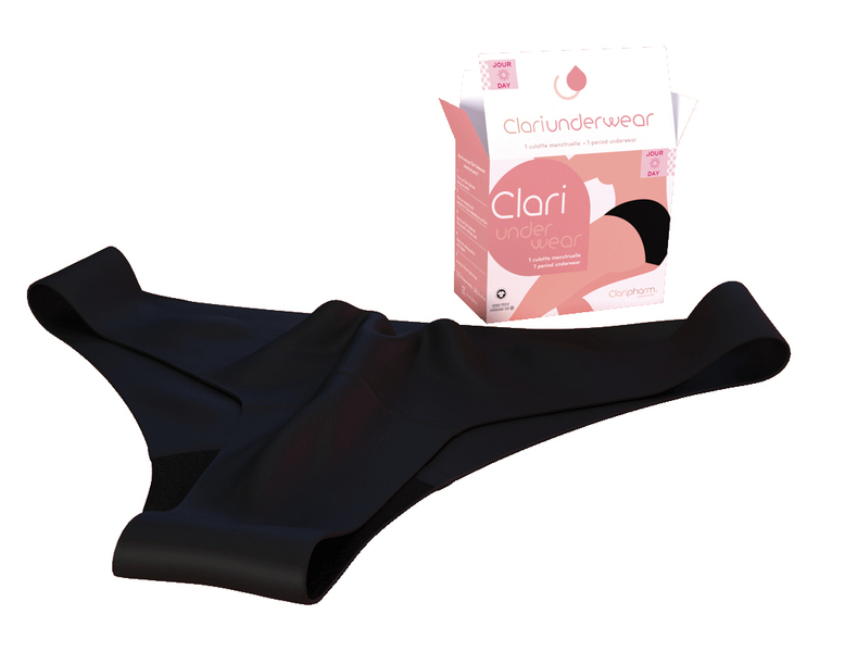 Claripharm - ClariUnderwear, culotte menstruelle S (36-38)