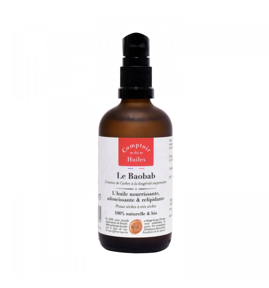 Comptoir des huiles - L'Huile végétale bio - Baobab - Comptoir des Huiles 50 ml Comptoir des huiles - L'Huile végétale bio - Baobab - Comptoir des Huiles 50 ml