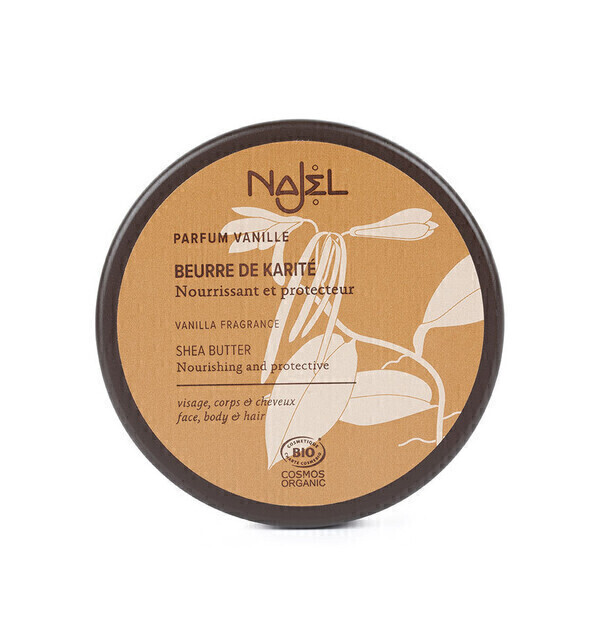 Najel - Beurre de Karité à la vanille bio 100g - Najel