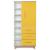 Armoire 198cm 1 porte NADO yellow