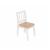 Ensemble table et chaise Pepino bois blanc