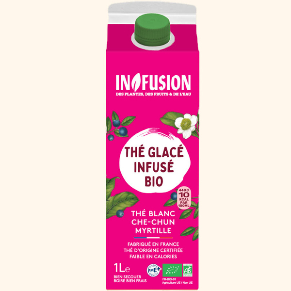 Infusion - Infusion - Thé blanc Myrtille Bio 1L