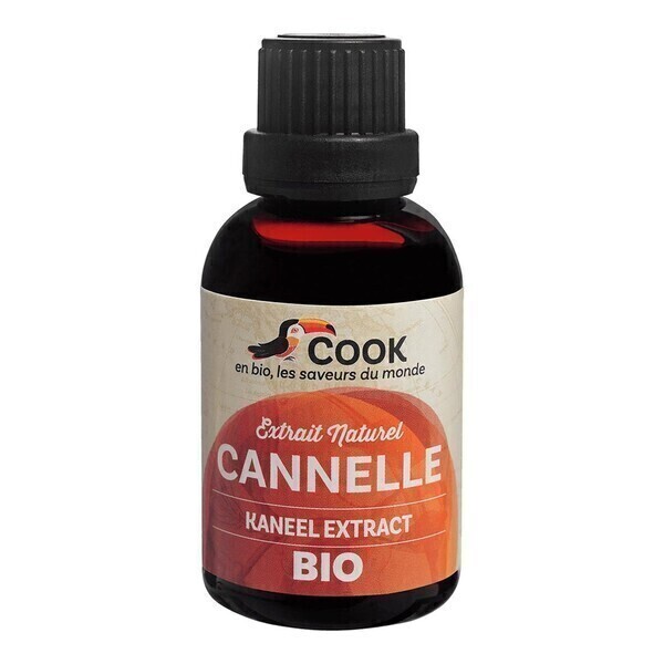 Cook - Extrait naturel de cannelle 50 ml bio