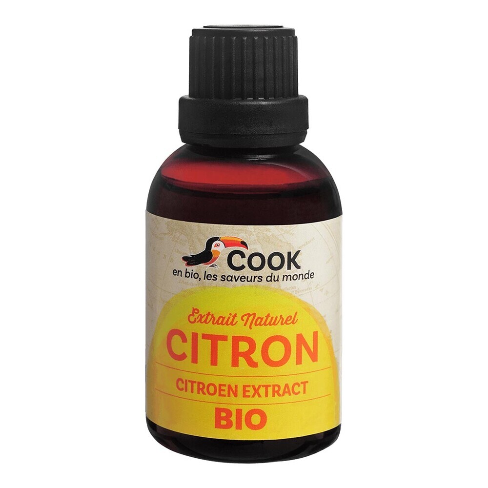 Cook - Extrait naturel de citron 50 ml bio
