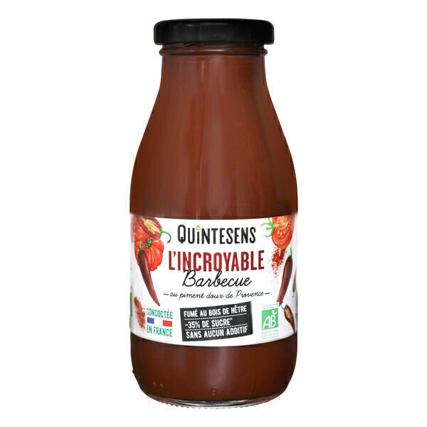 Quintesens - L'Incroyable sauce barbecue 290g Quintesens - L'Incroyable sauce barbecue 290g
