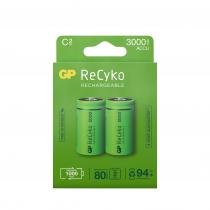 GP Batteries - Pack de 2 piles rechargeables Recyko+ C/LR14 - 3000mAh