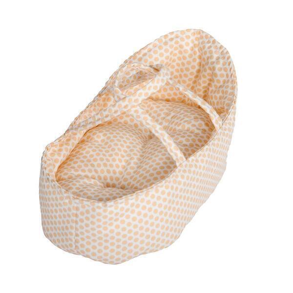 Barrutoys - Couffin poupée 26cm DOTS Barrutoys jaune Barrutoys - Couffin poupée 26cm DOTS Barrutoys jaune