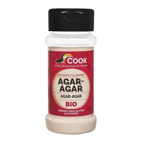 Cook - Agar-agar en poudre 55g bio