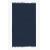Fouta de plage coton 320g 100/180cm vagues japonaise bleu
