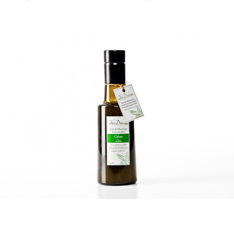 Thibêne - Huile d'olive saveur coriandre et citron vert 250 ml